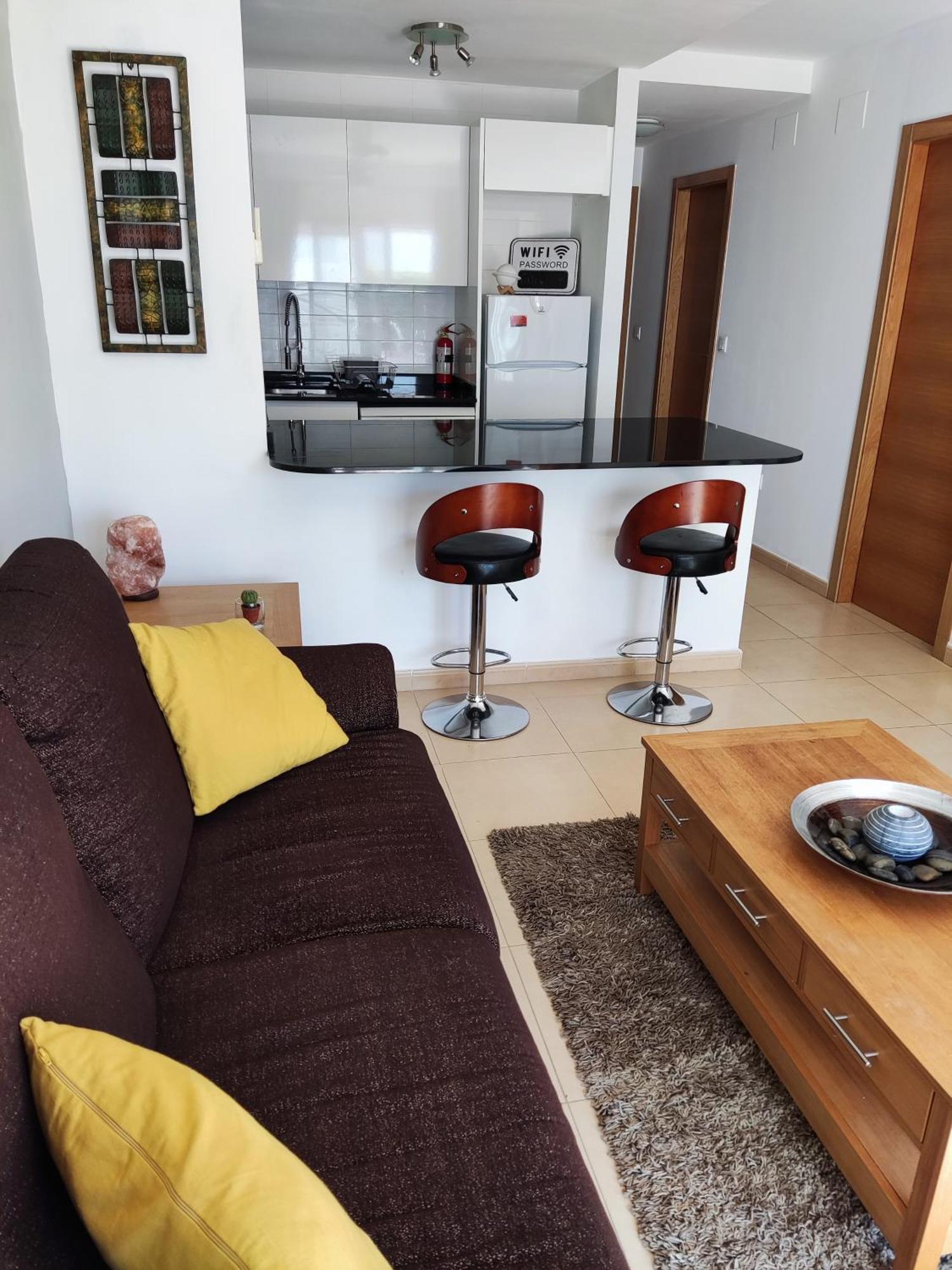 Lovely 3 Bedroom Apartment On Golf Resort 알라마 데 무르시아 객실 사진